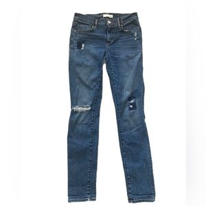 Distressed LOFT jeans